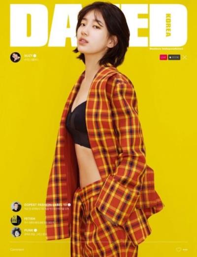 髪を切ったスジがファッション誌DAZED KOREAに登場！