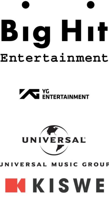 ビッグヒット・YG・UMG・Kisweが大規模なデジタルライブストリーミングプラットフォームを計画！