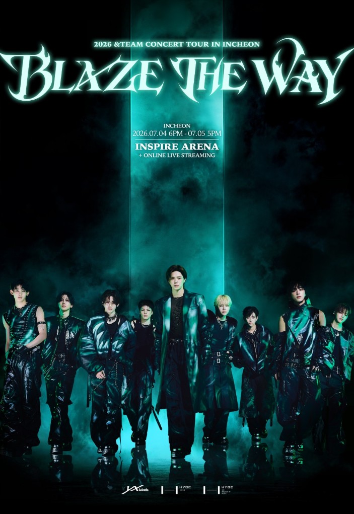 2026 ＆TEAM CONCERT TOUR &lsquo;BLAZE THE WAY&rsquo; in INCHEON