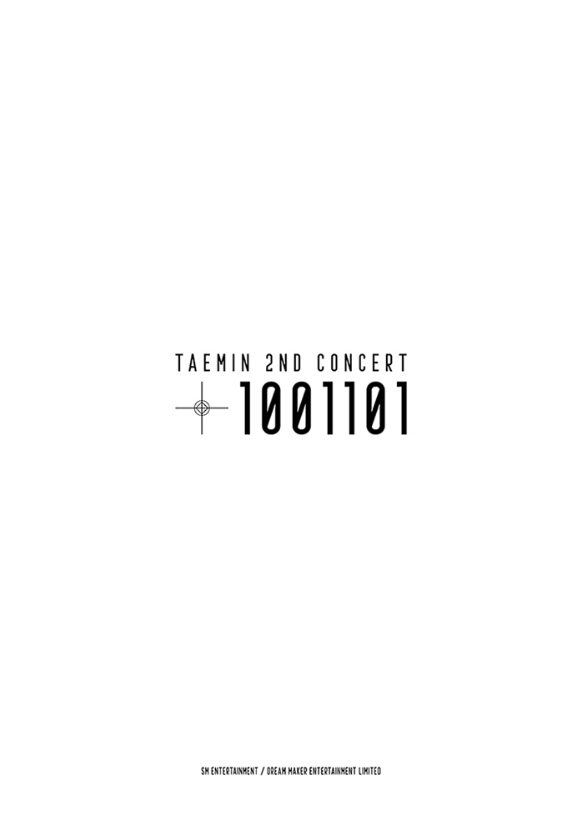 [ TAEMIN 2nd CONCERT ‘T1001101’ ]チケット代行