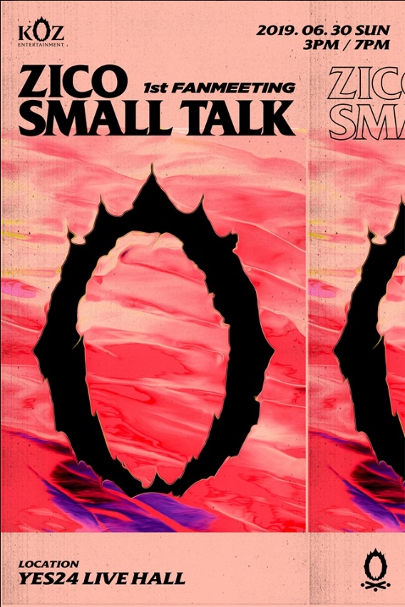 ZICO 1st FANMEETING SMALL TALKチケット代行