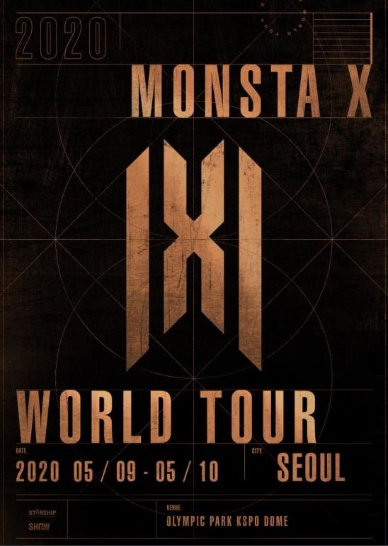 2020 MONSTA X WORLD TOUR IN SEOULチケット代行