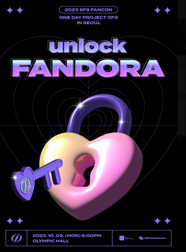 2023 SF9 FAN-CON ONE DAY PROJECT OF9 -unlock FANDORA- in Seoul