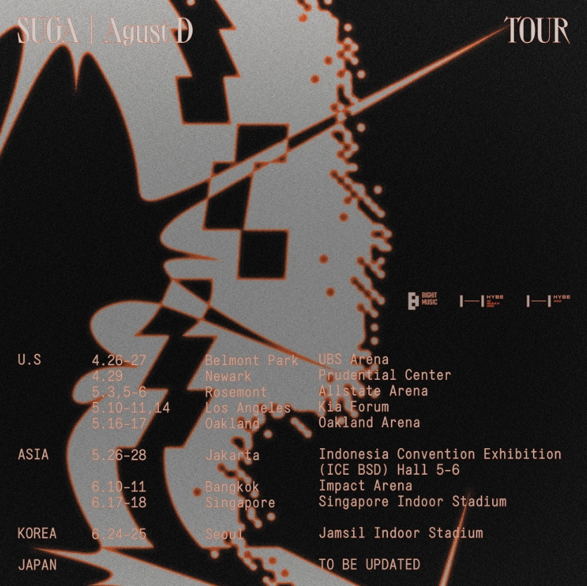SUGA | Agust D TOUR