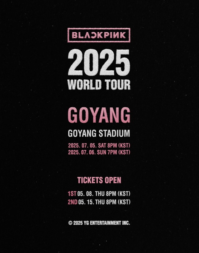 BLACKPINK 2025 WORLD TOUR IN GOYANG