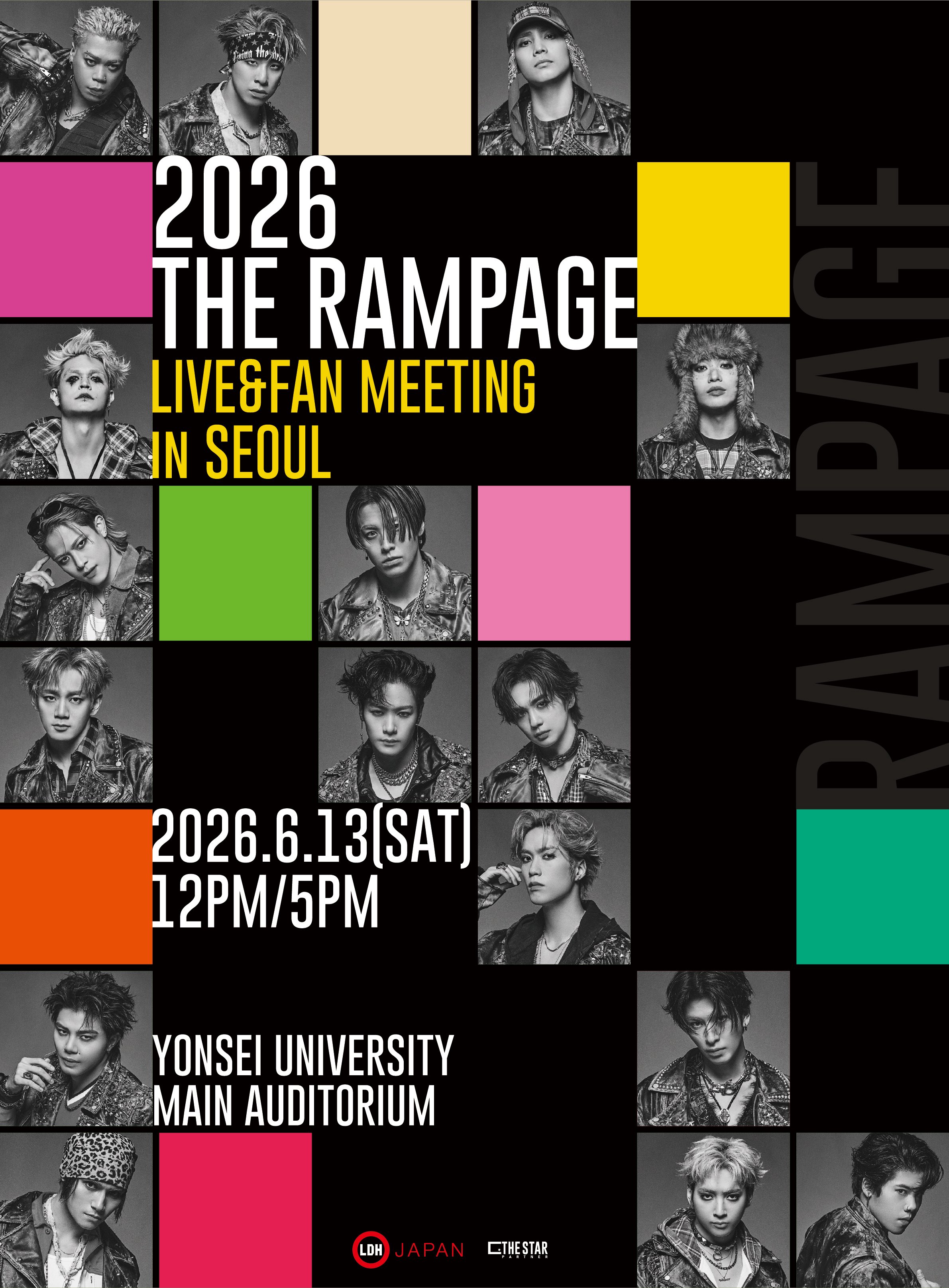 2026 THE RAMPAGE LIVE&FAN MEETING in SEOUL