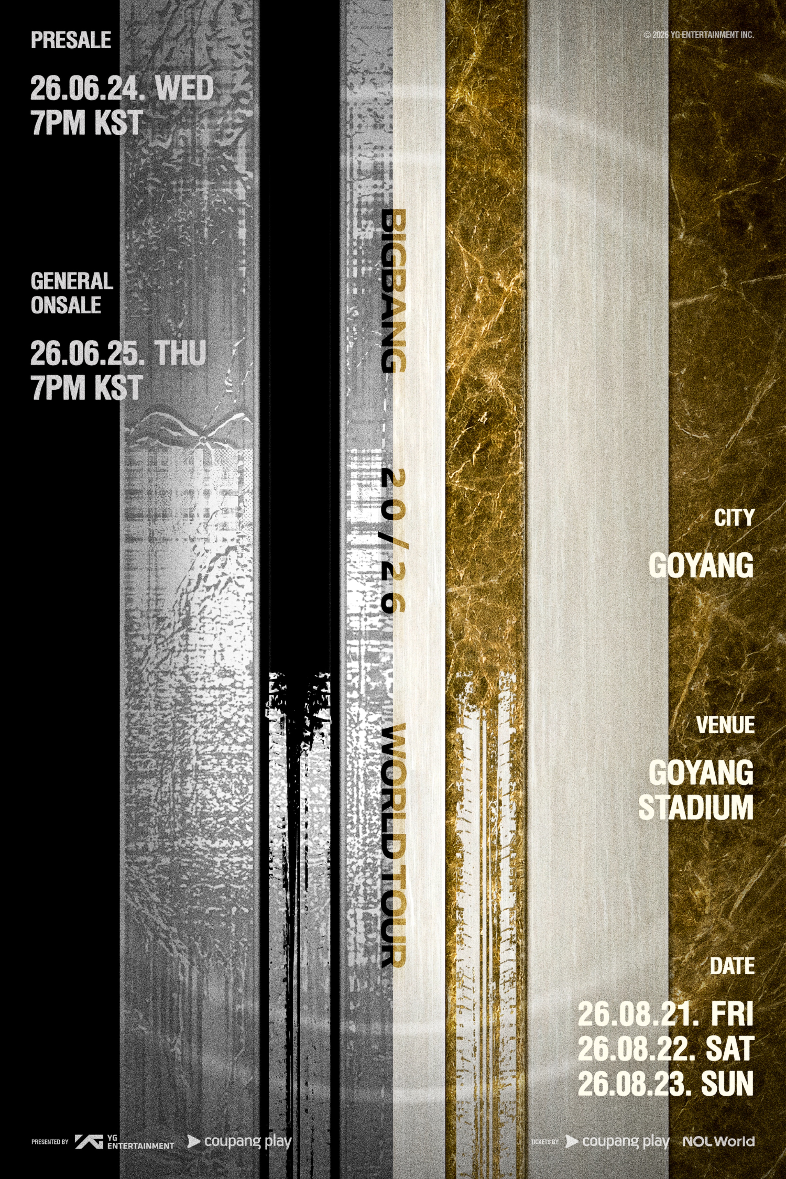 BIGBANG 2026 WORLD TOUR IN GOYANG