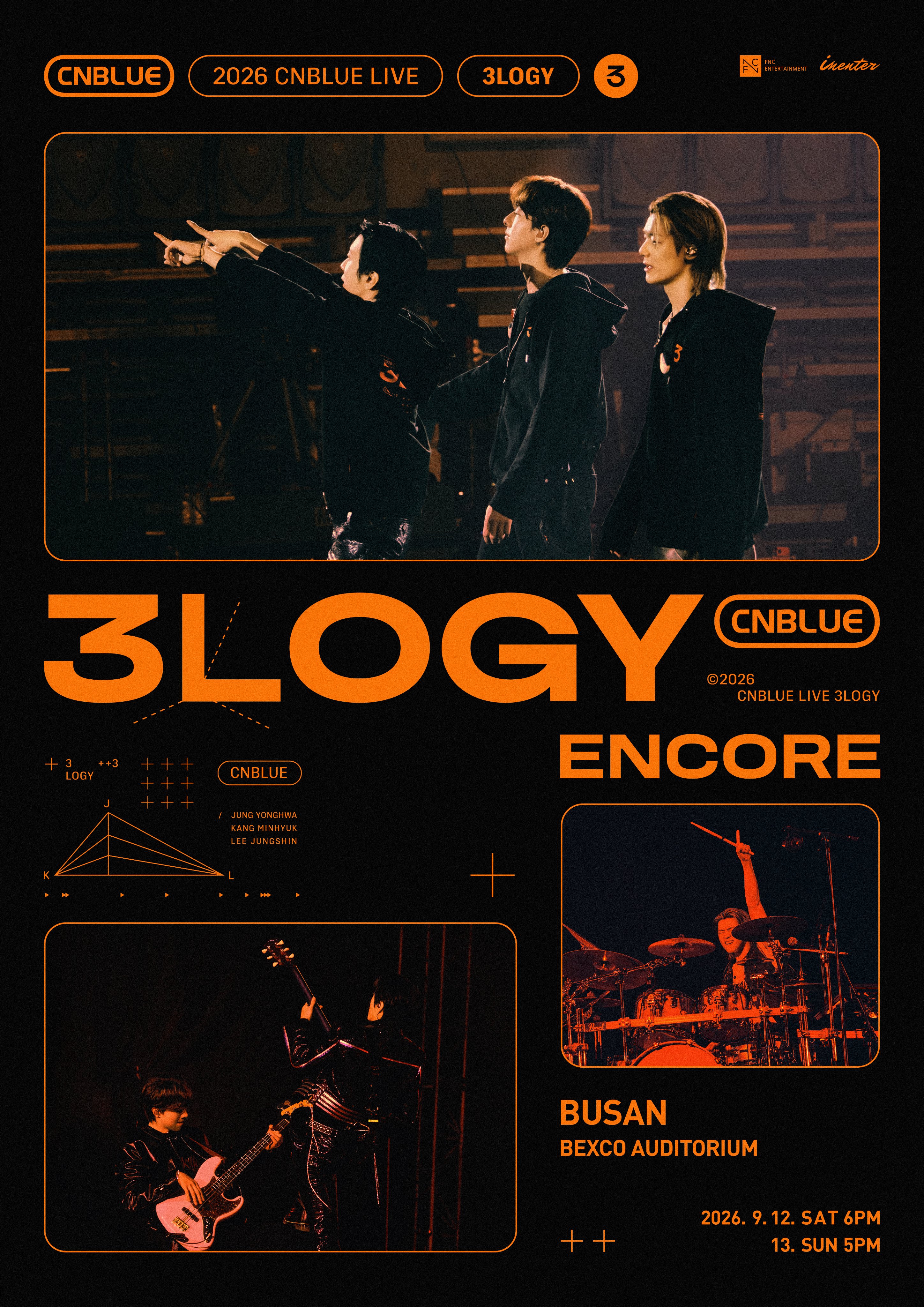 2026 CNBLUE LIVE &lsquo;3LOGY&rsquo; ENCORE
