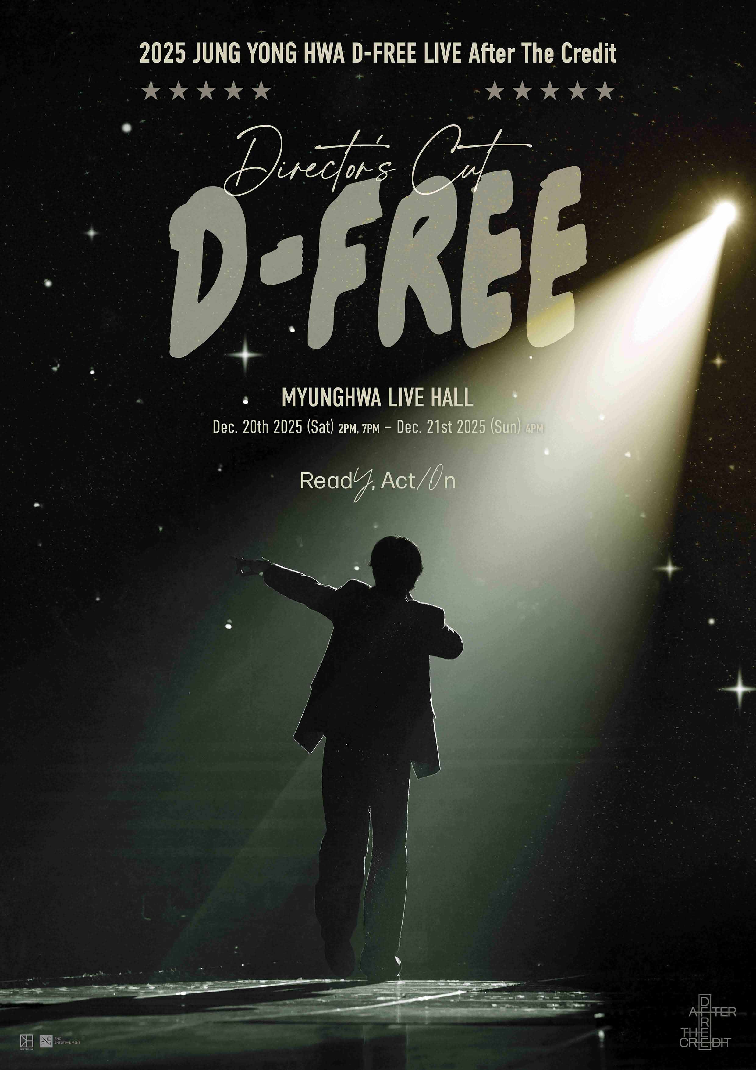 2025 JUNG YONG HWA D-FREE LIVE 'Director's Cut : After The Credit'