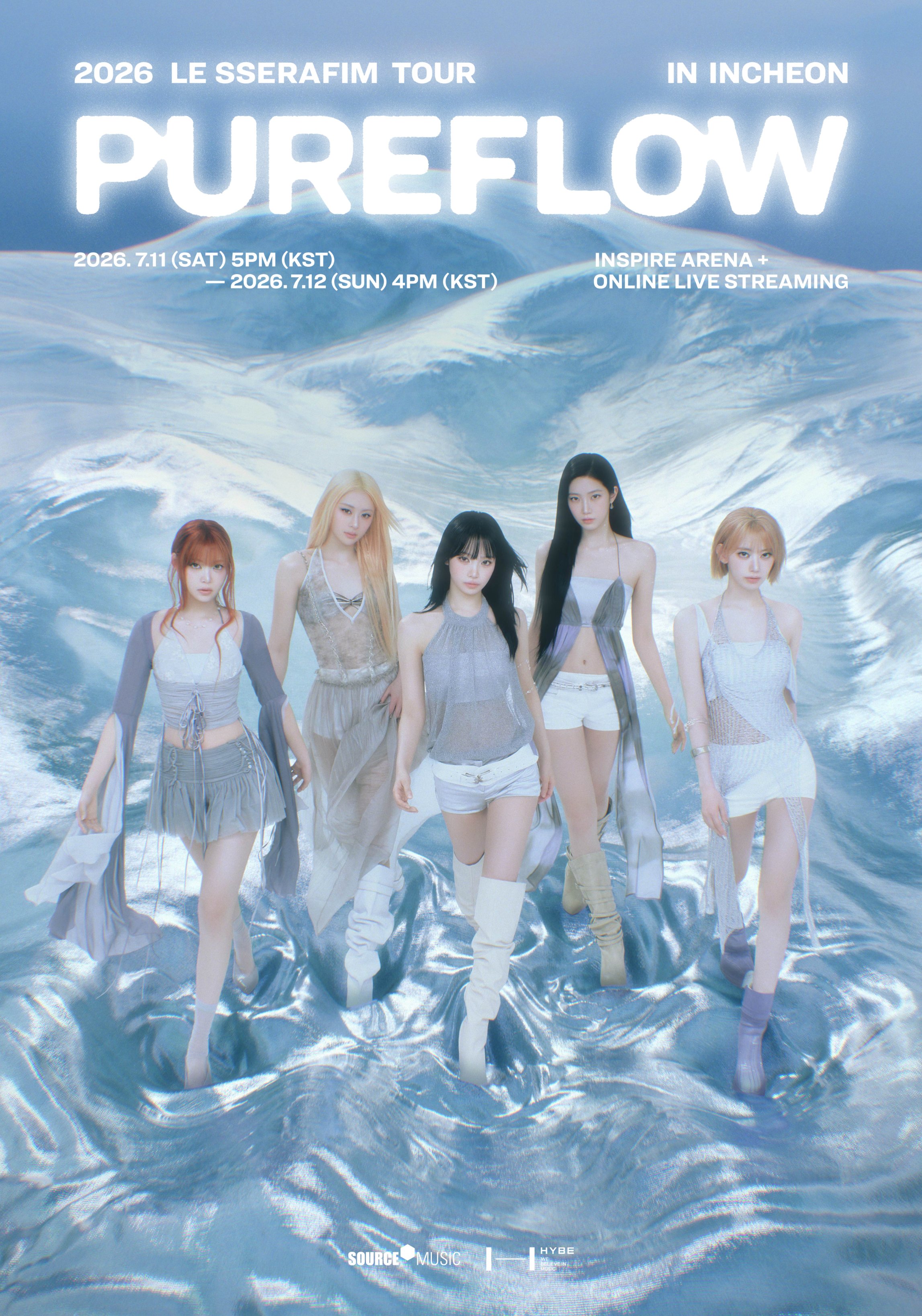 2026 LE SSERAFIM TOUR &lsquo;PUREFLOW&rsquo; IN INCHEON