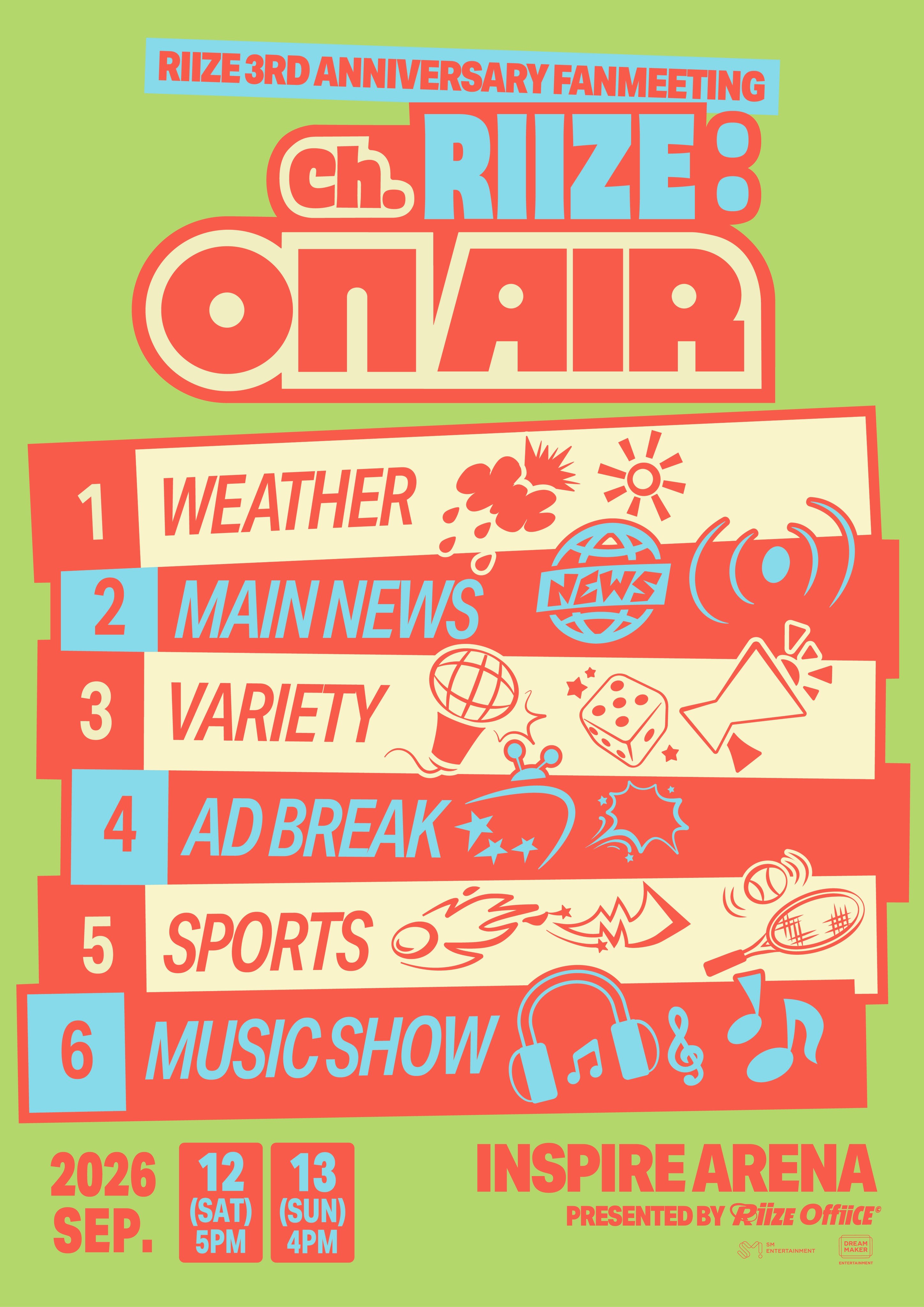 RIIZE 3RD ANNIVERSARY FANMEETING - Ch. RIIZE : ON AIR