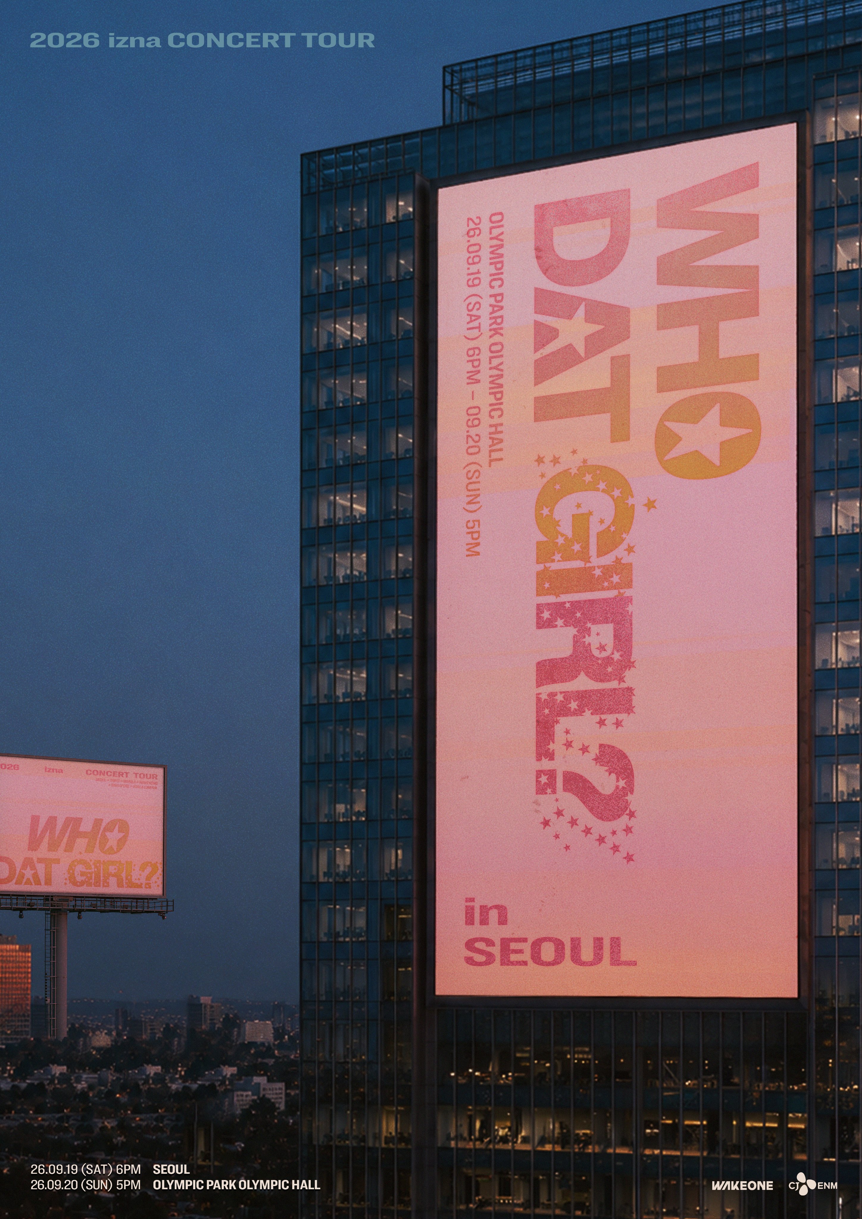 2026 izna Concert Tour: WHO DAT GIRL？ in SEOUL